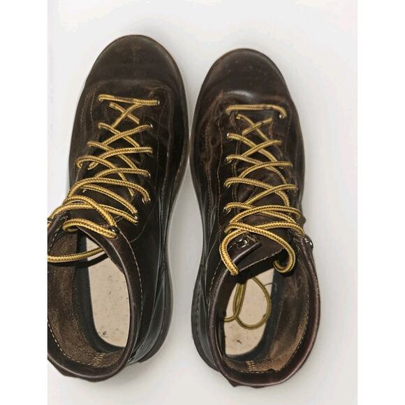 Danner Authentic Boots Men’s 6” Bull Run Round Toe Brown Cristy US 13D - *READ* main image 4